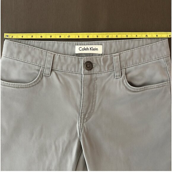 Calvin Klein Men’s Slim Fit Gray Pants – Size 30x32 - Picture 2 of 6